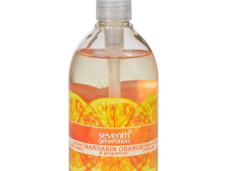 Seventh Generation Hand Wash - Natural - Orange Grpfr - 12 Fl Oz - 1 Case For Cheap