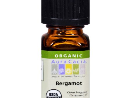 Aura Cacia Organic Bergamot - .25 Oz Online Sale