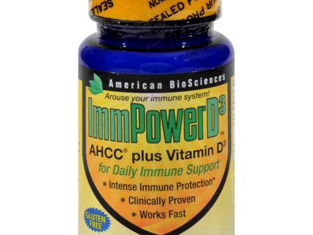 American Bio-sciences Immpowerd3 - 30 Vegetarian Capsules Discount