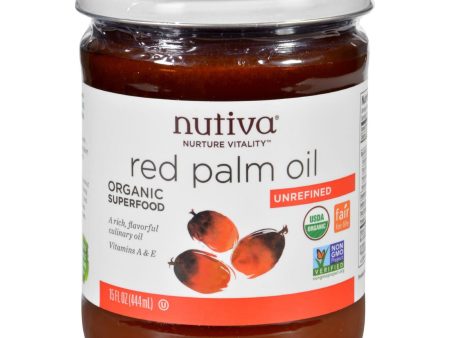 Nutiva Palm Oil - Organic - Superfood - Red - 15 Oz - Case Of 6 Supply