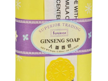 Superior Ginseng Soap - 2.85 Oz Online Hot Sale