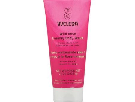 Weleda Creamy Body Wash Wild Rose - 7.2 Fl Oz Online