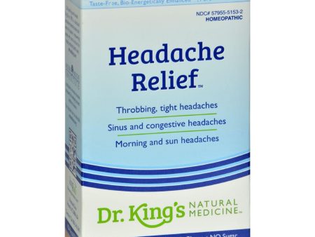 King Bio Homeopathic Headache Relief - 2 Fl Oz Hot on Sale