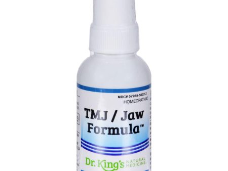 King Bio Homeopathic Tmj Jaw Formula - 2 Fl Oz Fashion