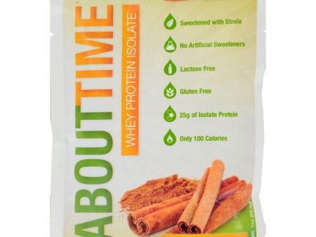 About Time Whey Protein Isolate - Cinnamon - 2 Lb Fashion