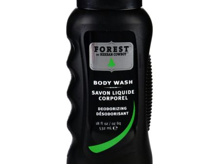 Herban Cowboy Body Wash - Forest - 18 Oz Online now