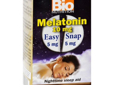 Bio Nutrition Inc Melatonin - 10 Mg - 60 Tablets For Cheap