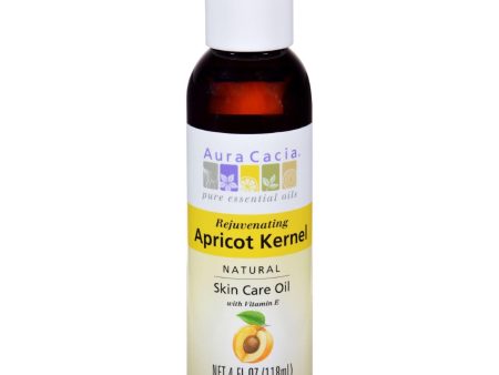 Aura Cacia Natural Skin Care Oil Apricot Kernel - 4 Fl Oz Online