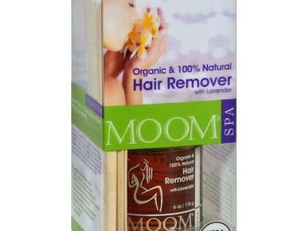 Moom Organic Hair Removal Kit With Lavender Spa Formula - 1 Kit Cheap