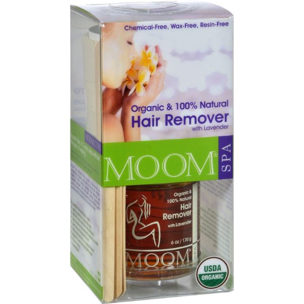 Moom Organic Hair Removal Kit With Lavender Spa Formula - 1 Kit Cheap