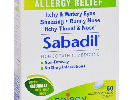 Boiron Sabadil Allergy - 60 Tablets Online Hot Sale