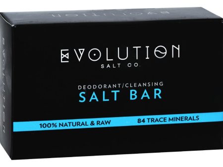 Evolution Salt Crystal Salt Bar - Deodorant Cleansing - 9 Oz Online Hot Sale