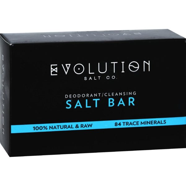 Evolution Salt Crystal Salt Bar - Deodorant Cleansing - 9 Oz Online Hot Sale