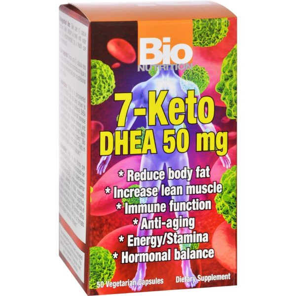 Bio Nutrition 7 Keto Dhea 50 Mg - 50 Vegetarian Capsules Online