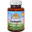 Yerba Prima Great Plains Bentonite And Detox - 60 Capsules For Sale