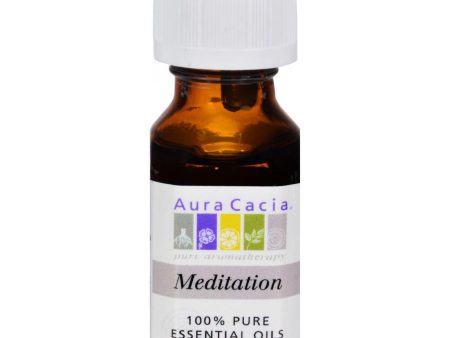 Aura Cacia Essential Oil Blend Meditation - 0.5 Fl Oz Cheap