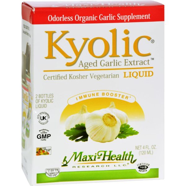 Maxi Health Maxi Kyolic Liquid - 4 Oz For Sale