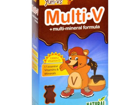 Yum V s Multi-v Plus Multi-mineral Formula Milk Chocolate - 60 Bears Discount