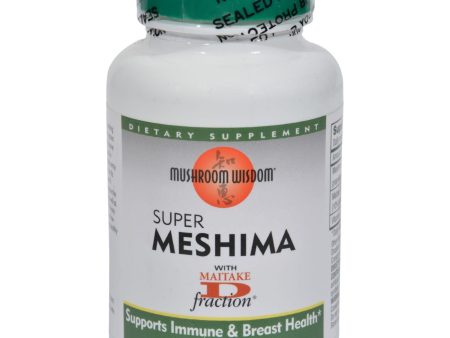 Mushroom Wisdom Super Mashima With Maitake D-fraction - 120 Vegetable Tablets Discount