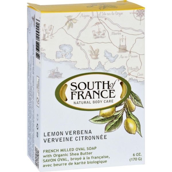 South Of France Bar Soap - Lemon Verbena - Full Size - 6 Oz For Cheap