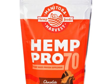 Manitoba Harvest Hemp Pro 70 - Chocolate - 11 Oz Supply