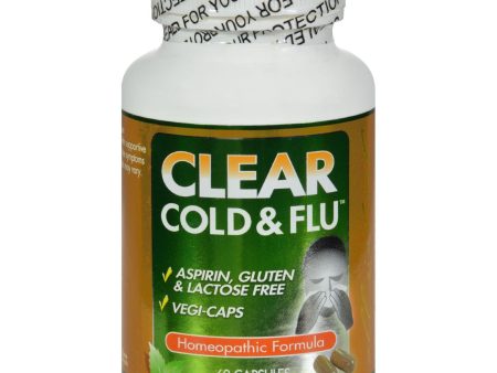 Clear Products Clear Cold And Flu - 60 Capsules Online now