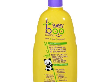 Boo Bamboo Baby Wash And Shampoo - Unscented - 18.6 Fl Oz on Sale