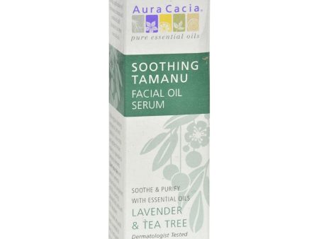 Aura Cacia Organic Face Oil Serum - Tamanu - 1 Fl Oz Fashion