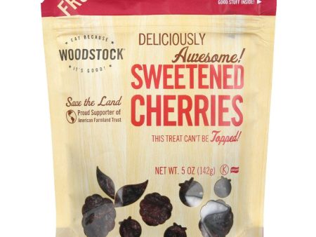 Woodstock Fruit - All Natural - Cherries - Sweetened - Tart - 5 Oz - Case Of 8 Hot on Sale