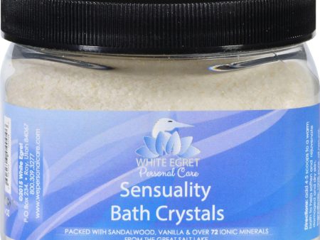 White Egret Bath Crystals - Sensuality - 16 Oz Cheap