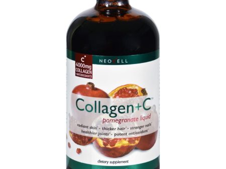 Neocell Laboratories Collagen Plus Vitamin C - Pomegranate Liquid - 16 Oz Online now