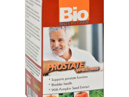 Bio Nutrition Prostate Wellness - 60 Vcaps For Sale