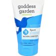 Goddess Garden Sunscreen - Natural - Sport - Spf 30 - Tube - 3.4 Oz on Sale