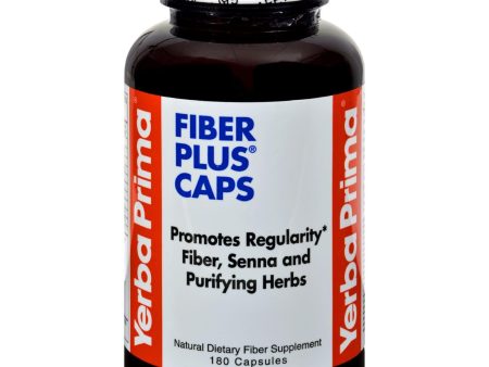 Yerba Prima Fiber Plus Caps - 625 Mg - 180 Capsules For Discount