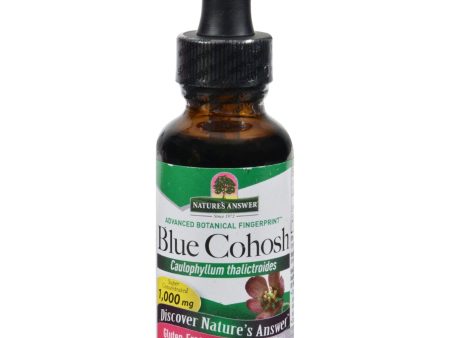 Nature s Answer Blue Cohosh Root - 1 Fl Oz Online now