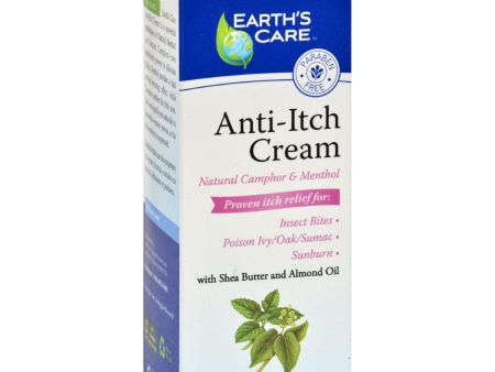 Earth s Care Anti-itch Cream - 2.4 Oz Discount