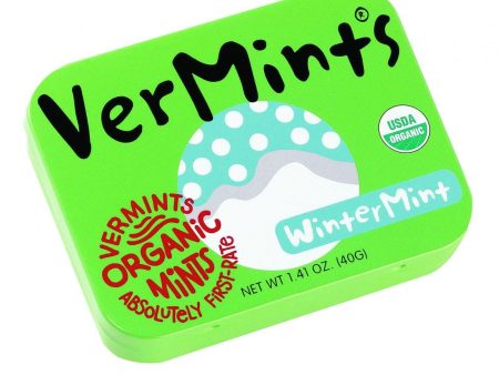 Vermints Breath Mints - All Natural - Wintermint - 1.41 Oz - Case Of 6 Online Hot Sale