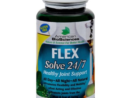 American Bio-sciences Flexsolve 24 7 - 60 Tablets Online now