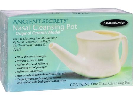 Ancient Secrets Ancient Secrets Nasal Cleansing Pot - 1 Pot Fashion