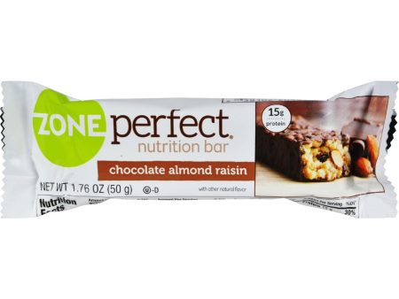 Zone Nutrition Bar - Chocolate Almond Raisin - Case Of 12 - 1.76 Oz Online