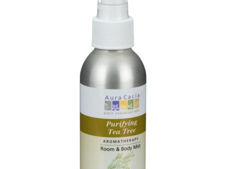 Aura Cacia Aroma Mist - Purifying Tea Tree - 4 Oz on Sale