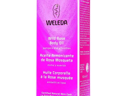 Weleda Body Oil - Wild Rose - 3.4 Oz For Cheap