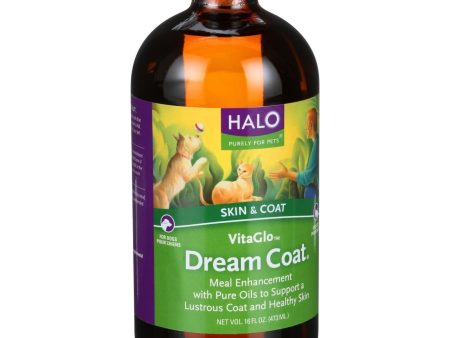 Halo Purely For Pets Vita Glo - Dream Coat - 16 Oz For Cheap