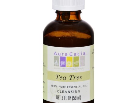 Aura Cacia 100% Pure Essential Oil Tea Tree Cleansing - 2 Oz Cheap