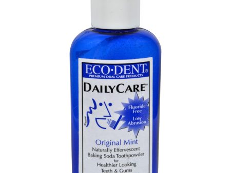 Eco-dent Toothpowder Daily Care - Mint - 2 Oz Hot on Sale