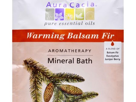 Aura Cacia Aromatherapy Mineral Bath Soothing Heat - 2.5 Oz - Case Of 6 Hot on Sale