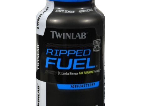 Twinlab Ripped Fuel Extended Release Fat Burning Formula - 60 Tablets Online Hot Sale