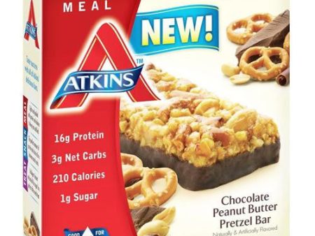 Atkins Advantage Bar - Chocolate Peanut Btr Prtzl - 5 Ct - 1.7 Oz - 1 Case Online