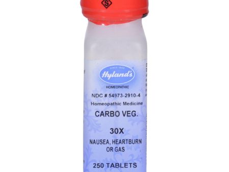 Hyland s Carbo Vegetabilis 30x - 250 Tablets For Discount