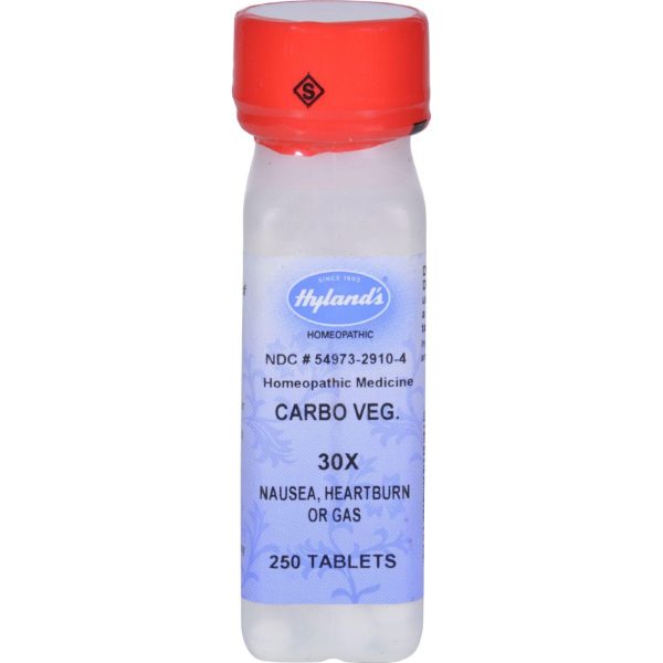 Hyland s Carbo Vegetabilis 30x - 250 Tablets For Discount